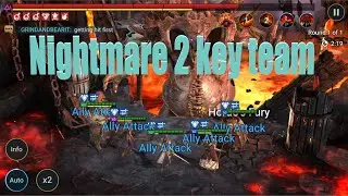 Raid Shadow Legends Clan Boss Nightmare 18m damage!