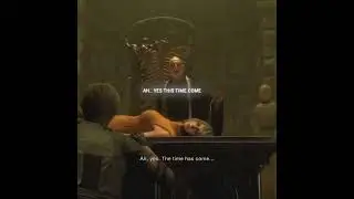 AURA FARMING THE GOAT||RESIDENT EVIL 4 remake EDIT (canto de luna slowed) #shortsfeed 