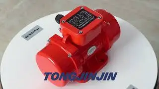 Industrial vibration motors for hopper screening and material feeding