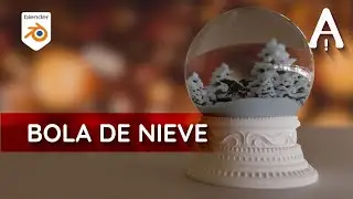 ¿Cómo crear una Bola de Nieve en Blender? | Blender Proyecto