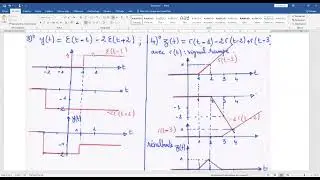 Solution de l'exercice N°01 sur la représentation graphique des signaux en théorie du signal