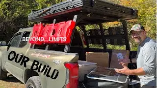 Overland Build Walkthrough | Tacoma Overland Rooftop Tent | Adirondack Camping, Hunting & Hiking