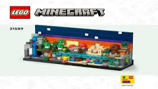 LEGO Instructions - Minecraft - 21589 - Mini Biomes - Microscale