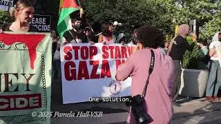 Gaza is starving chants- Union Sq NYC (7/22/25)