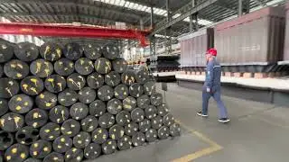 Baking process for producing graphite electrode