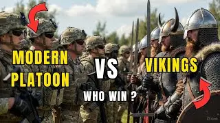 Could a Modern Infantry Platoon Survive in the Viking Age? | Vikings vs Modern Soldiers