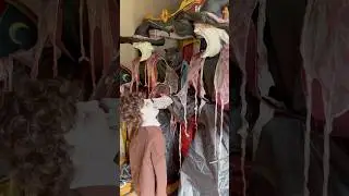 2 SOUL HARVESTER WITCHES!! #halloween #animatronics #witch #lowespartner #lowesfinds #horror #shorts