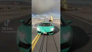car jump competition in reverse.