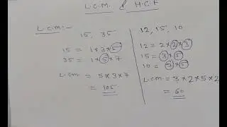 Tet stet math HCF&LCM 