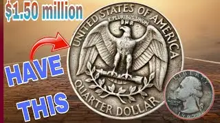 Top 6 WASHINGTON QUARTER DOLLAR VALUABLE USA COINS WARTH BIG MONEY TO LOOK FOR RARE COINS i