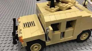 M1025 HUMVEE от Decool обзор