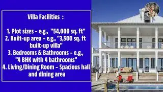 Ragini villa sale 54,000 sq, ft