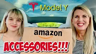 Еще больше крутых аксессуаров для нашей Tesla Model Y 2024 года, все куплено на Amazon!!!