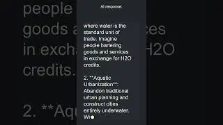 AI On: Is providing universal basic water access a sustainable solution for global water scarcity