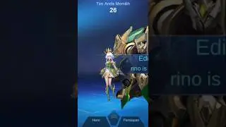 riview skin Edith ELITE #mobilelegends #zamuraaa