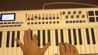 Calvin Harris  - Blame [ How to play blame on piano ] piano cover