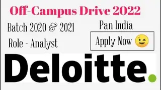 Deloitte Off Campus Drive 2022