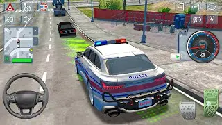 Extreme Police Driving Simulator: City police car driving 2025 Cop - car game android gameplay