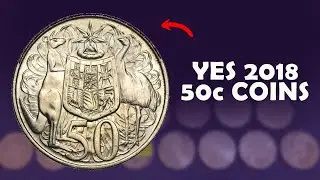 YES 2018 50c COINS