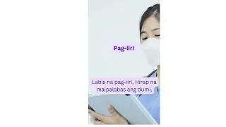 10. Quick and Easy Medical Tagalog (Filipino). Bowel movement - Straining.