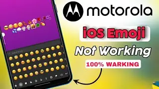 MOTOROLA iOS Emoji Not working || iOS Emoji Add on Motorola Device || iOS Emoji on android 