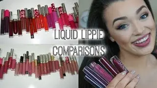 Popular Liquid Lipsticks | Comparisons & Swatches