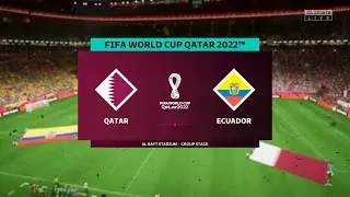 FIFA World Cup 2022 - Qatar Vs Ecuador - (Group A) - 20th November 2022 -  FIFA 23