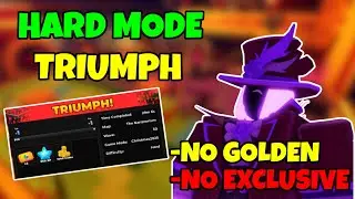 DUO THE FINAL ACT HARD MODE TRIUMPH + EASY GUIDE | Tower Defense Simulator