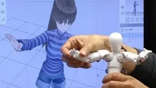 Qumarion mannequin input device for intuitive 3D manipulation #DigInfo