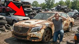 ASMR Car Restoration | Abandoned Italian Exotic! Rescuing a Rare Maserati Quattroporte