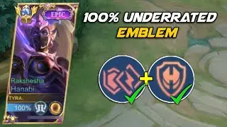 100% UNDERRATED HANABI DEFENSE EMBLEM 2023!!🔥 | HANABI NEW BEST BUILD AND EMBLEM!
