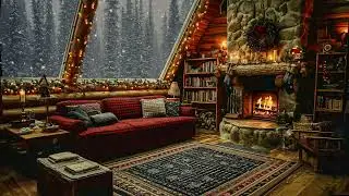 Deep Relax Christmas Piano And Fireplace Sounds For Calm Night And Better Sleep