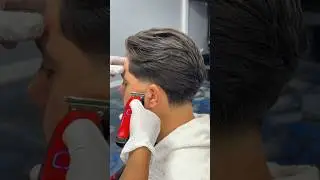 Mid Taper Haircut Slick Back Hairstyle Corte De Pelo Para Hombre Supreme Trimmer