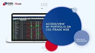 Manage Your Portfolio on CGS iTrade Singapore