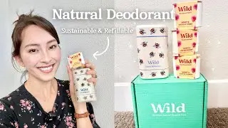 🍯{unboxing} Wild Natural Deodorant | Sustainable & Refillable | Bumblebee Refillable Case | review