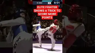 Pro athlete shows how to score more points in taekwondo