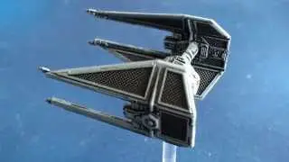 The Cardboard Dungeon: X-Wing Ship Review - TIE Interceptor