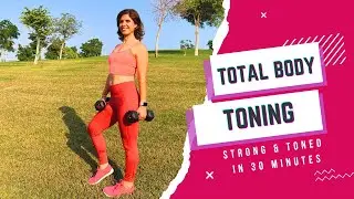 Can You Finish This Dumbbell Workout? |Reshape workout | Women workout