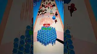 crowd Evolution Max level 💯 😯#gaming #gameplay #youtubeshorts #shorts #crowd 🧜&zwj;♂️‼️