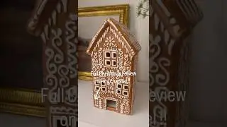Pottery Barn - GINGERBREAD HOUSE DUPE - &pound;5.99 #christmas #christmas2025 #potterybarn