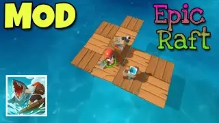 Epic Raft: Fighting Zombie Shark Survival Mod Apk Android