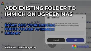 Add existing photos to your immich library
