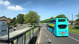 4K relaxing #bus tour #newcastle to Ashington to Lynemouth #uk