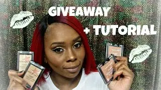 WET N WILD'S LIMITED EDITION GOLD BAR GIVE AWAY!!! || TUTORIAL (CLOSED)