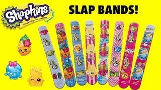 Shopkins Slap Bands Bracelets & Shopkins Season 1 & 2 Blind Baskets