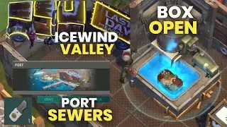Last Day on Earth - Port + Sewers + Icewind Valley + box Open (iOS) Gameplay walkthrough