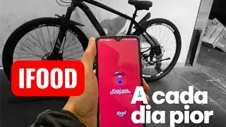 IFOOD DE BIKE ATÉ FAZER R$70,00 (vale a pena?)