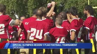 Special Olympics Kentucky holds flag football event in Owensboro