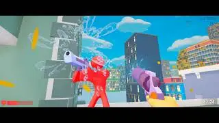 Guns & Fishes Speedrun part 1 / Red, Blue, Yellow, and What Apes can do for you!