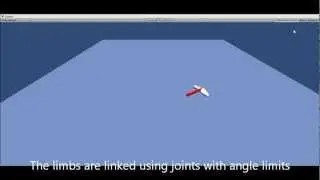 A small creature test in unity 3D